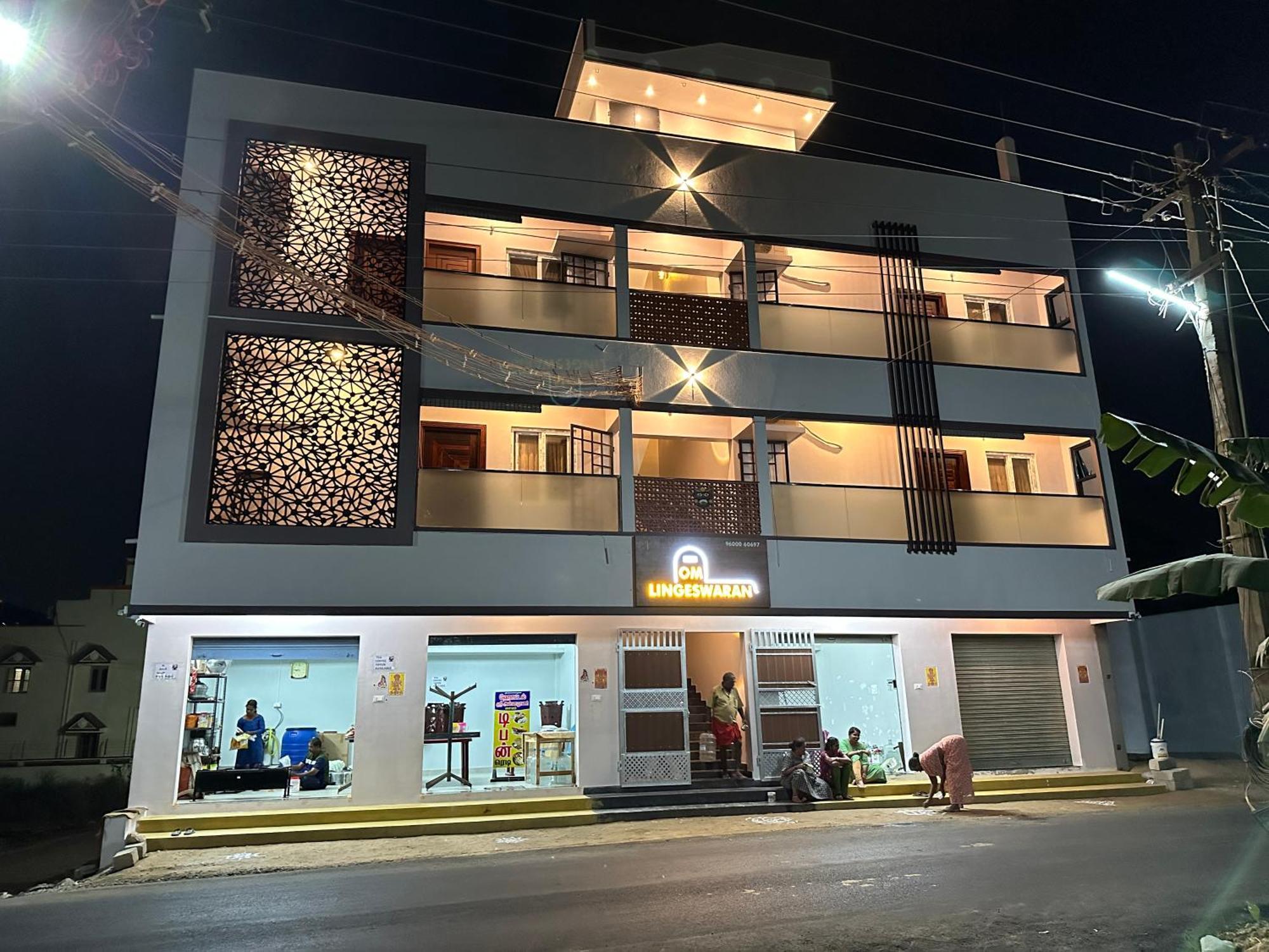 Om Lingeswaran Home Stay Tiruvannāmalai 외부 사진